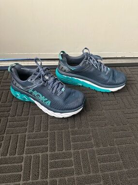 Hoka One One Arahi 2 Poseidon Blue Running Shoes Sneakers
Women's Size 7.5